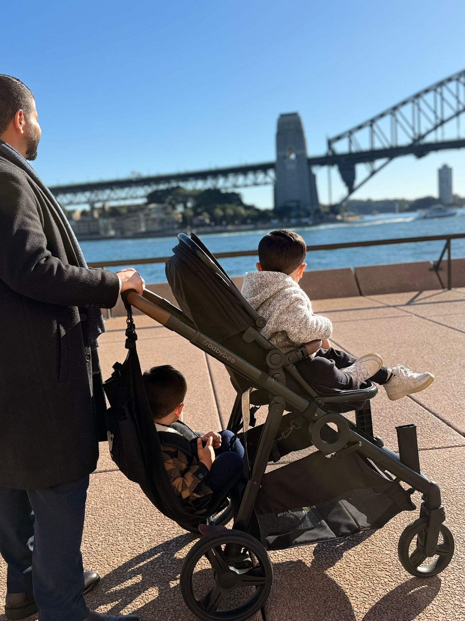 Strap 'N' Go Hammock 2.0 - Pram Mounted Additional Seat