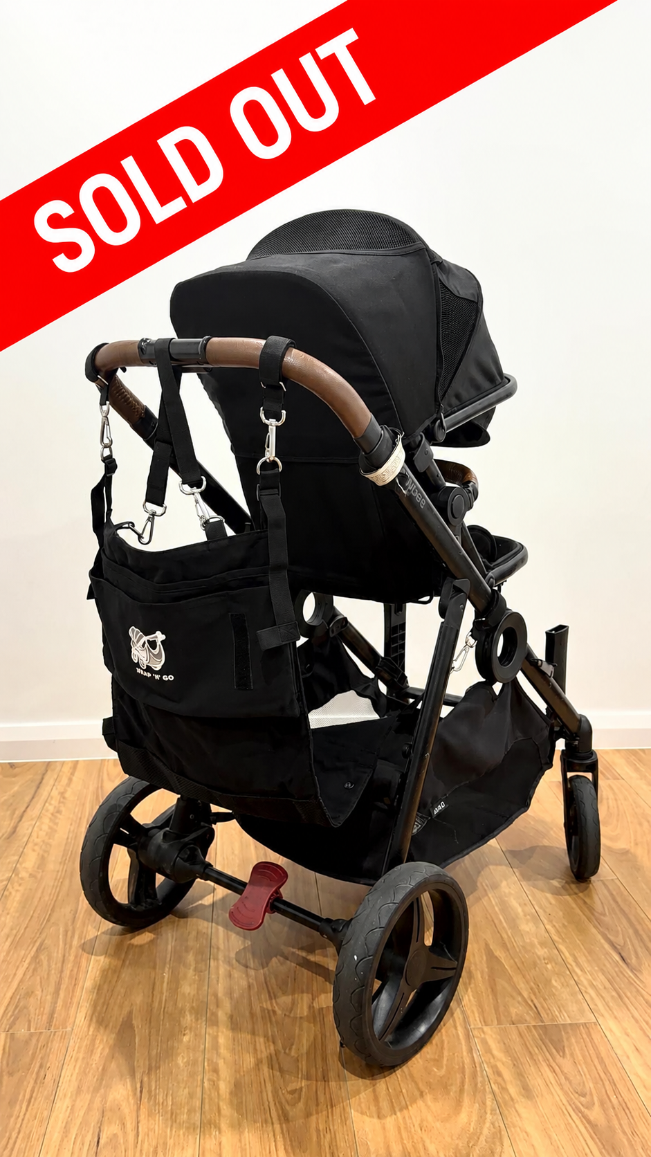Strap 'N' Go Hammock - Pram Mounted Additional Seat