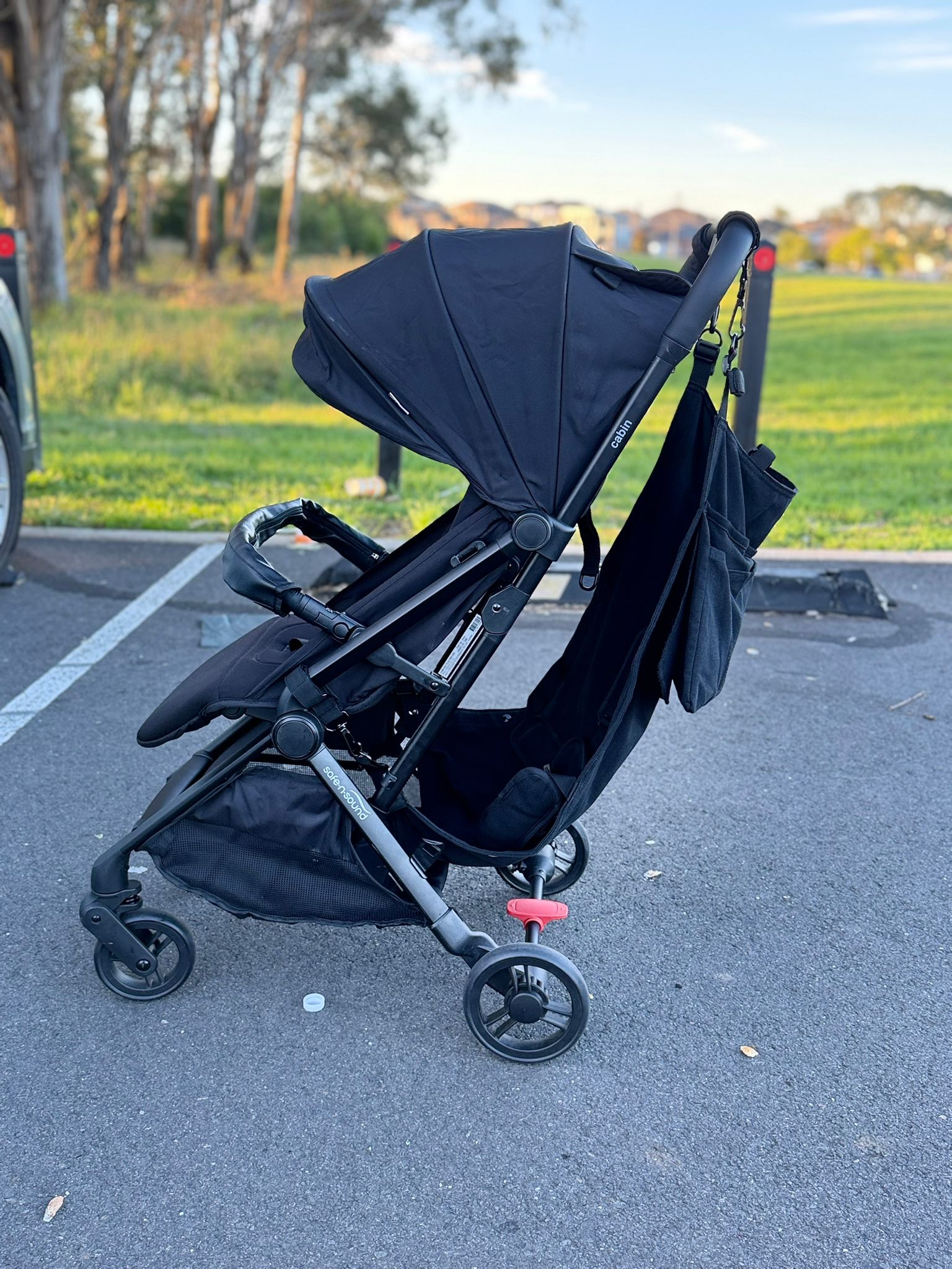 Strap 'N' Go Hammock 2.0 - Pram Mounted Additional Seat